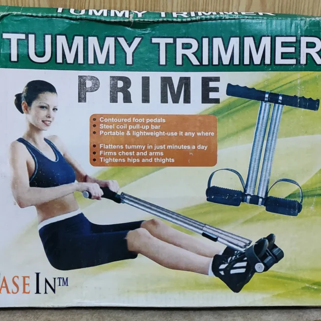 Basein Double Spring Tummy Trimmer – High-Quality Belly Fat & Weight Loss Machine for Home Gym - Image 2