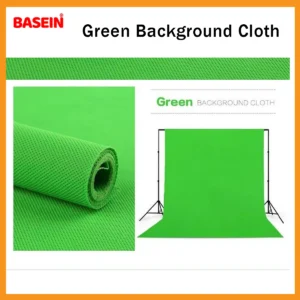 Green Screen Backdrop – Photography & Video Background Cloth for Recording & Photoshoots