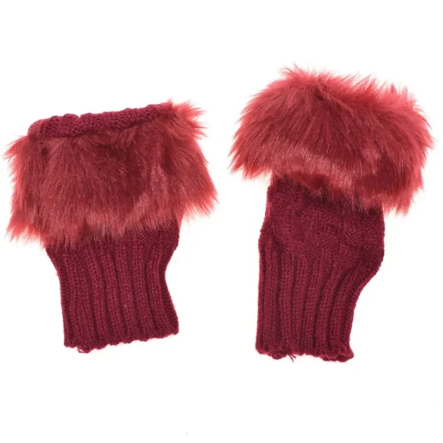 Winter Knit Gloves - Image 2