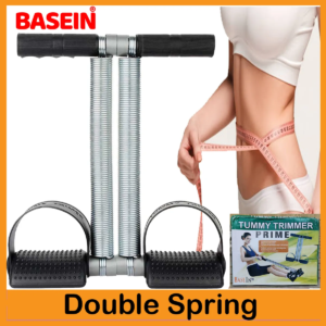 Basein Double Spring Tummy Trimmer – High-Quality Belly Fat & Weight Loss Machine for Home Gym